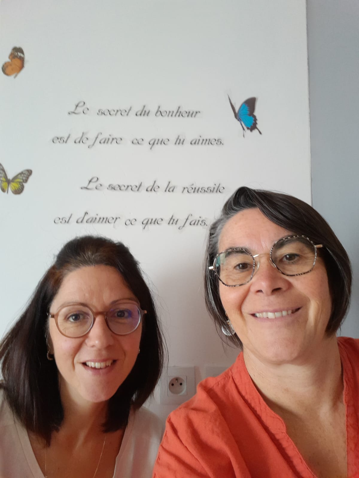 Christelle DINEL et Katell de KTL Écrit, partenariat autour des apprentissages de l’enfant